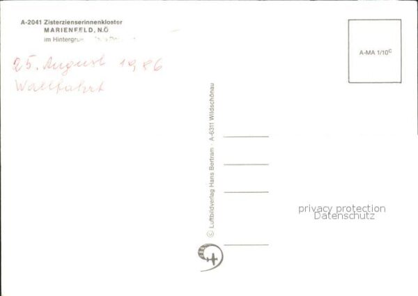Maria Roggendorf Zisterzienserinnenkloster Marienfeld Fl – Bild 2