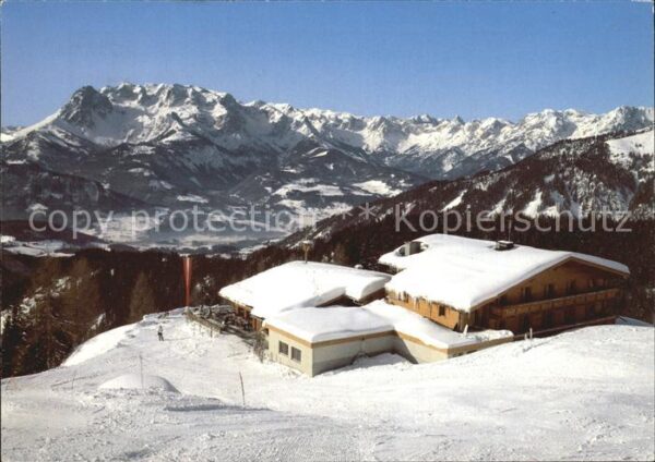 Werfenweng Sportalm Strussing Winterpanorama Alpen