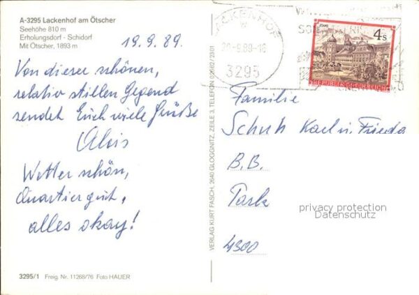 Lackenhof Gaming am Ötscher Ybbstaler Alpen Fliegeraufna – Bild 2