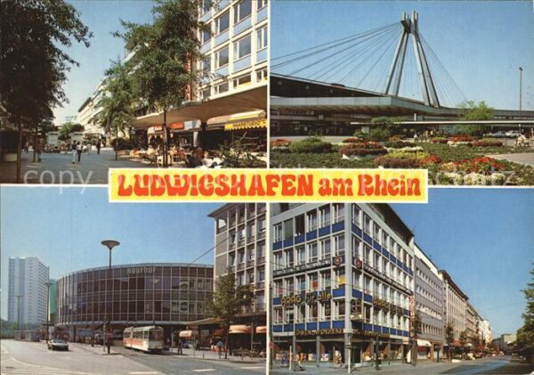 Ludwigshafen Rhein Fussgängerzone Bismarckstrasse Ludwigst