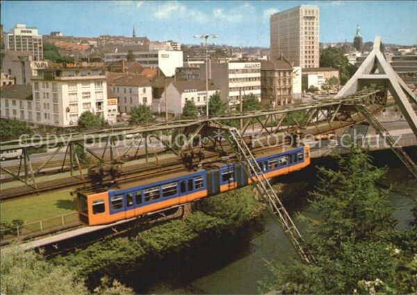Wuppertal Stadtmitte Schwebebahn