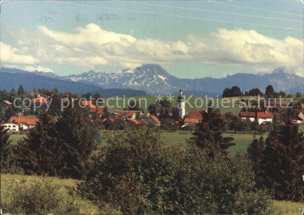 Scheidegg Allgaeu Panorama Kneipp heilklimatischer Kurort