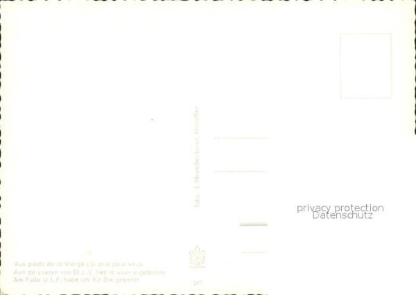 Banneux Notre Dame Aux pieds de la Vierge j'ai – Bild 2