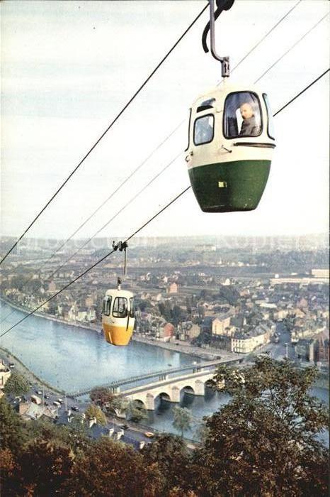 Namur Wallonie Teleferique Panorama Kabinenbahn