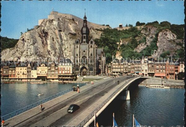 Dinant Wallonie Pont Eglise Notre Dame Teleferique Brüc
