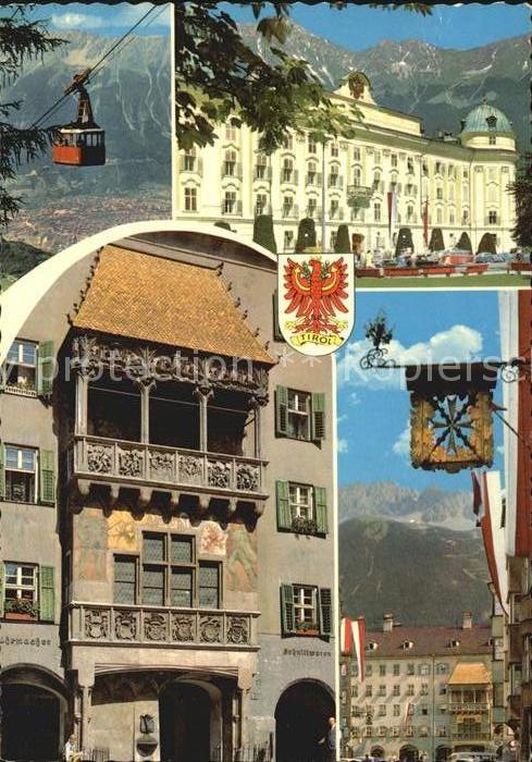 Innsbruck Patscherkofelbahn Rennweg Hofburg Golde