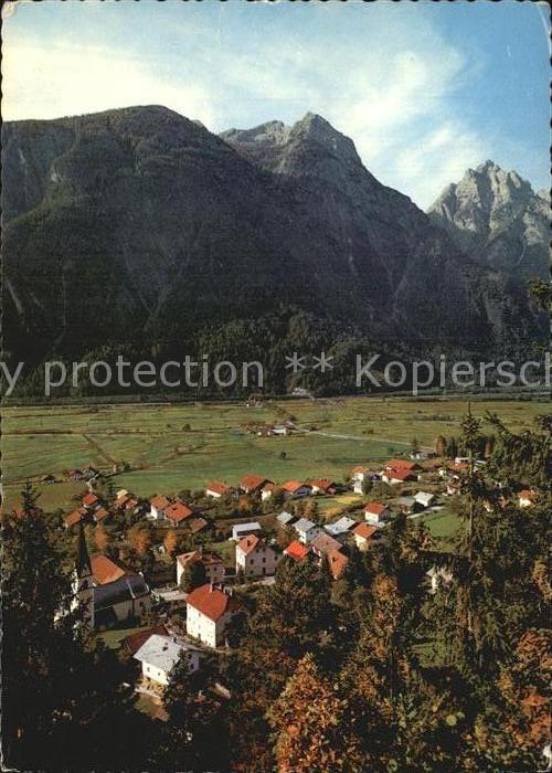Nikolsdorf Tirol Panorama Ferienort mit Lienzer Dolomite