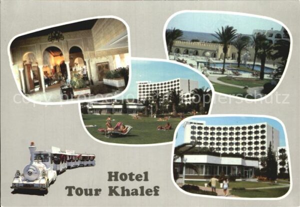 SOUSSE  Tunesie Hotel Tour Khalef Touristenbahn