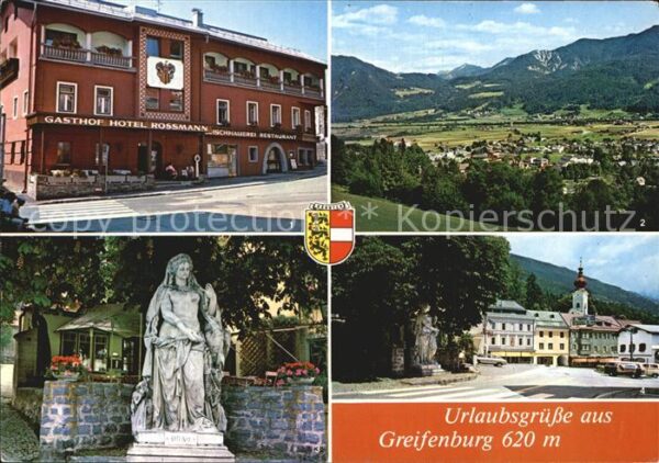 Greifenburg Panorama Drautal Gasthof Hotel Strassen