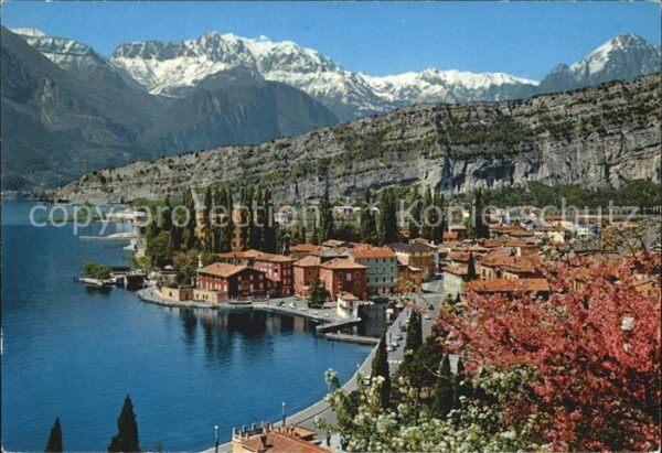 Torbole Lago di Garda Panorama Primavera Frühling am Gardasee
