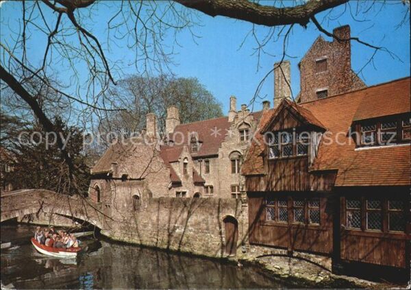 Brugge St Bonifaciusbrug Brücke Stadtmauer