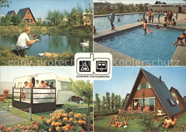 Oostduinkerke Dunepark Kinderlaan Angeln Swimmingpool