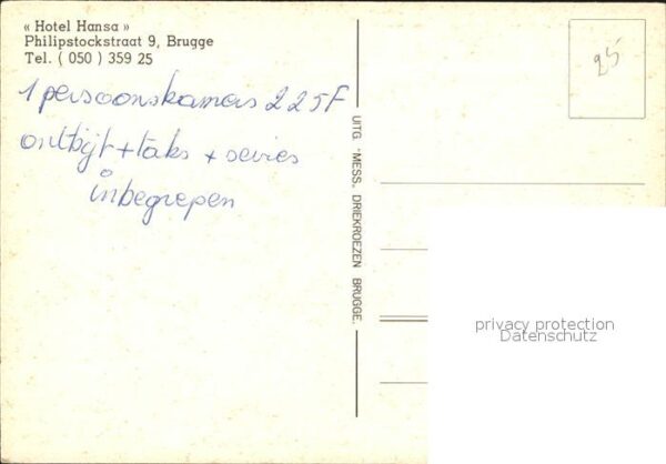 Brugge Hotel Hansa – Bild 2