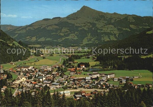 Kirchberg Tirol Panorama Sommerfrische gegen Kitzbühele