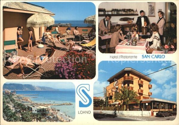Loano Hotel Ristorante San Carlo Spiaggia Str