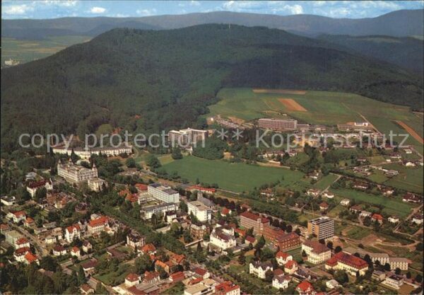 Bad Wildungen Kurviertel Fliegeraufnahme