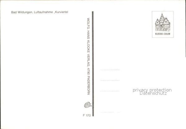 Bad Wildungen Kurviertel Fliegeraufnahme – Bild 2