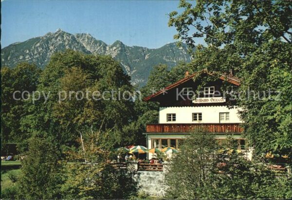 Garmisch-Partenkirchen Berggasthof Hotel Pension Forsthaus Gra