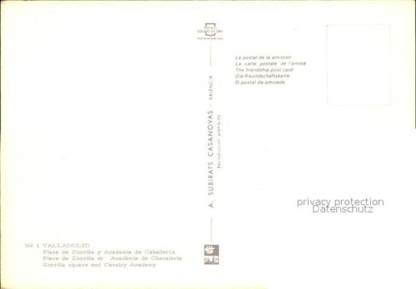 Valladolid Plaza de Zorrilla y Academia de Caballe – Bild 2
