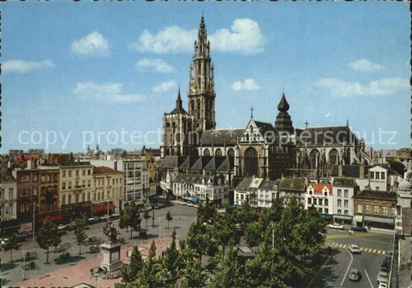 Antwerpen Anvers Cathedrale Monument Kathedrale Denkmal