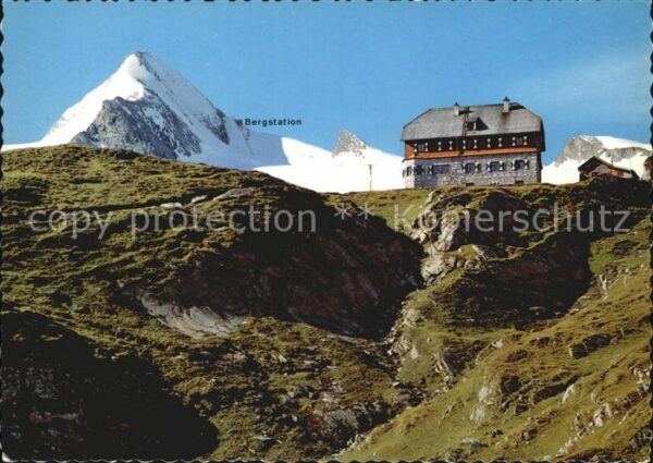 Kaprun Krefelder Hütte gegen Kitzsteinhorn Ber