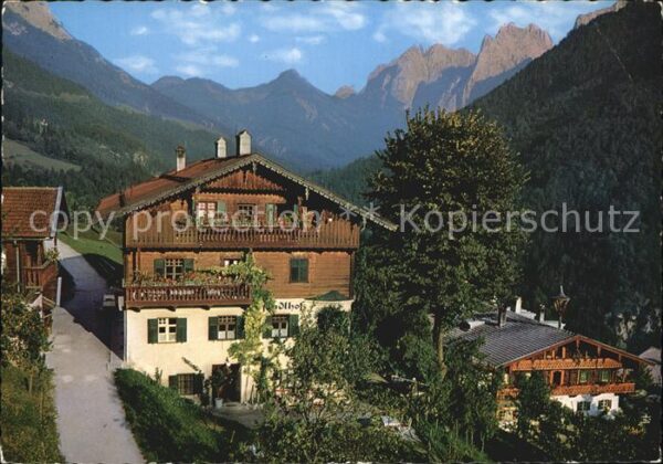 Kufstein Tirol Alpengasthaus Pfandlhof Kaisertal Kaise