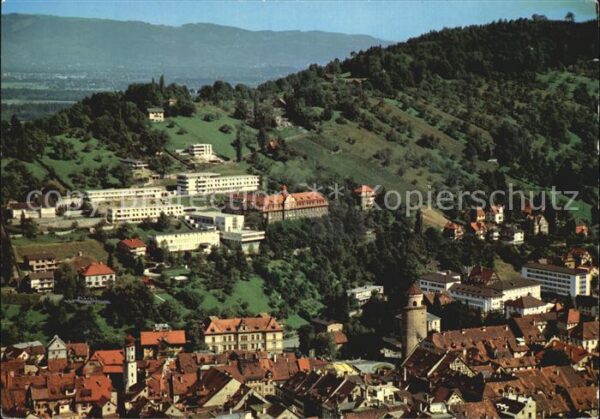 Feldkirch Vorarlberg Institut St Josef Fliegeraufnahme
