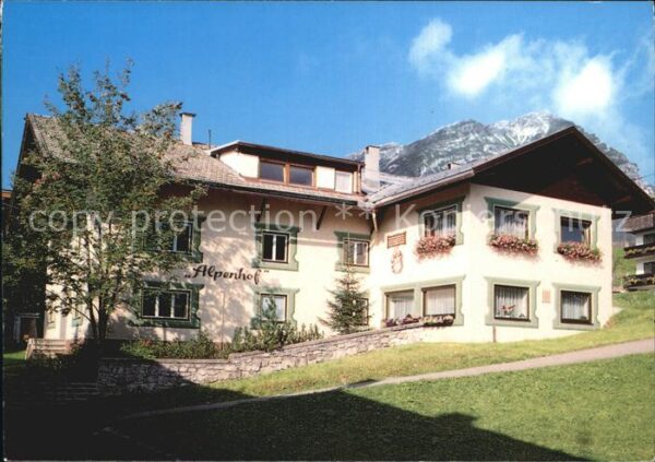 Berwang Tirol Frühstückspension Alpenhof
