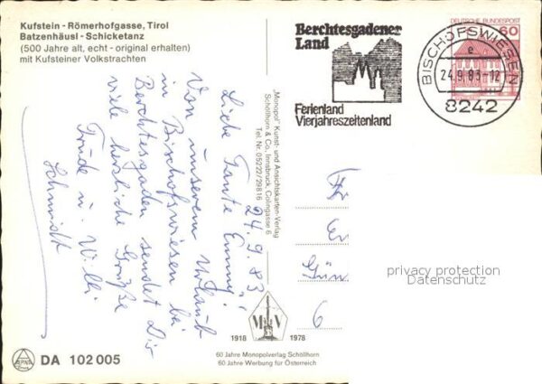 Kufstein Tirol Römerhofgasse Batzenhäusl Schicketanz W – Bild 2