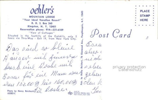 Kingston New York Oehlers Mountain Lodge – Bild 2