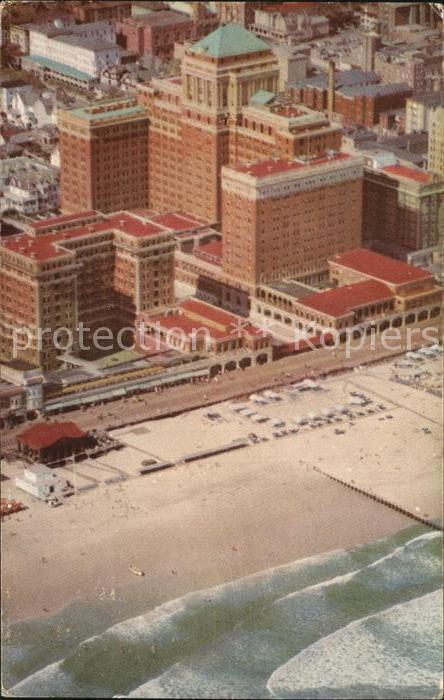 Atlantic City New Jersey Fliegeraufnahme Chalfonte Haddon Hall