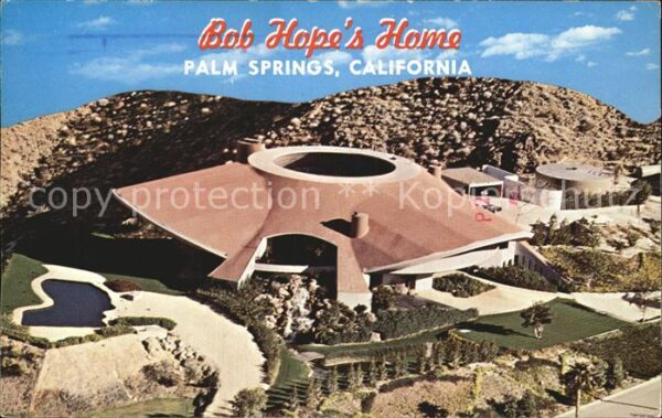 Palm Springs Fliegeraufnahme Bob Hopes Home