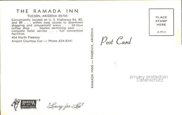 Tucson the Ramada Inn-Hotel – Bild 2