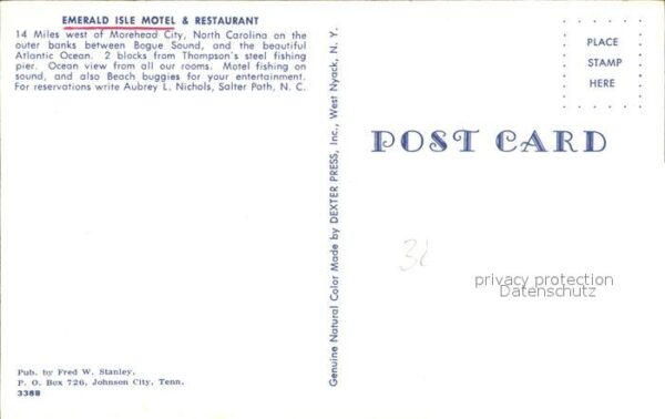 Morehead City Emerald Isle Motel Restaurant – Bild 2