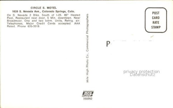 Colorado Springs Circle S. Motel – Bild 2
