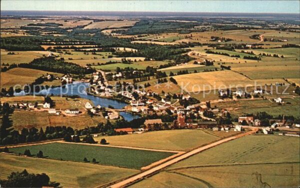Canada State Fliegeraufnahme Hunter River Prince Edw