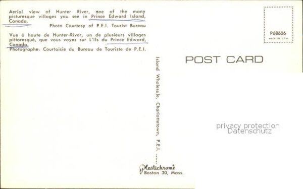 Canada State Fliegeraufnahme Hunter River Prince Edw – Bild 2