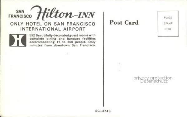 San Francisco California Hilton Inn – Bild 2