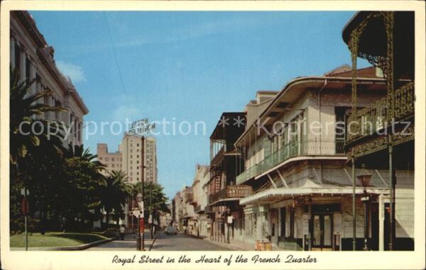 New Orleans Louisiana Royal Street French Quarter