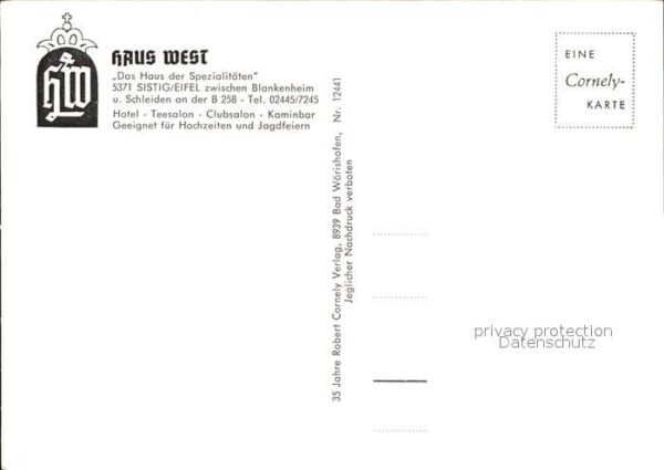 Sistig Haus West Hotel Clubsalon – Bild 2