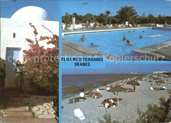 Skanes Club Mediterranee Strand Pool