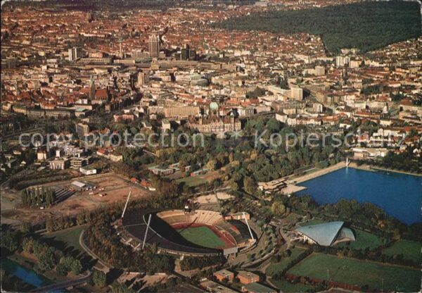 Hannover Fliegeraufnahme Niedersachsenstadion Ma