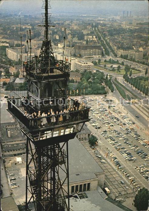 Berlin Aussichtsplatte vom Funkturm