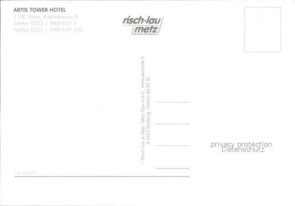 Wien Artis Tower Hotel – Bild 2