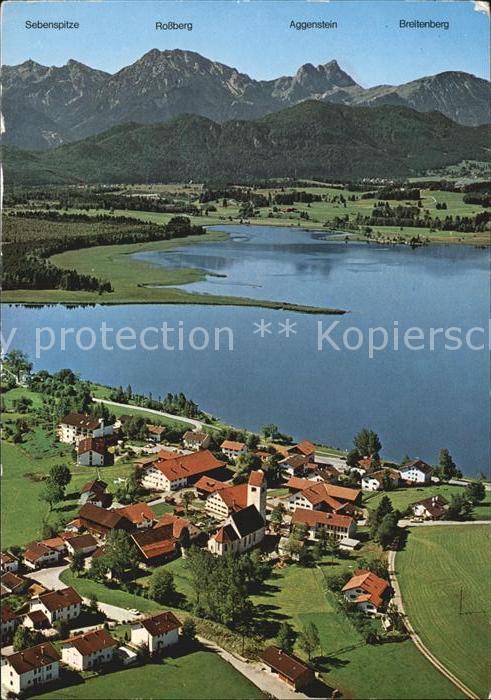 Hopfen See mit Roßberg Aggenstein und Breitenstein