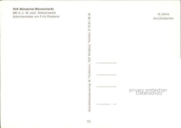 Muensterhalden Schnitzerstube Münstertal – Bild 2