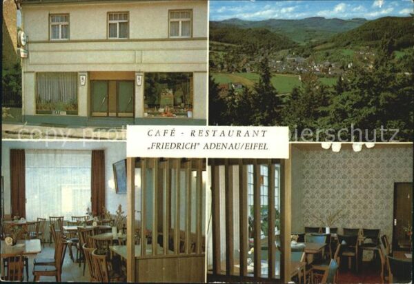 Adenau Ahrweiler Rheinland-Pfalz Cafe Restaurant Friedrich