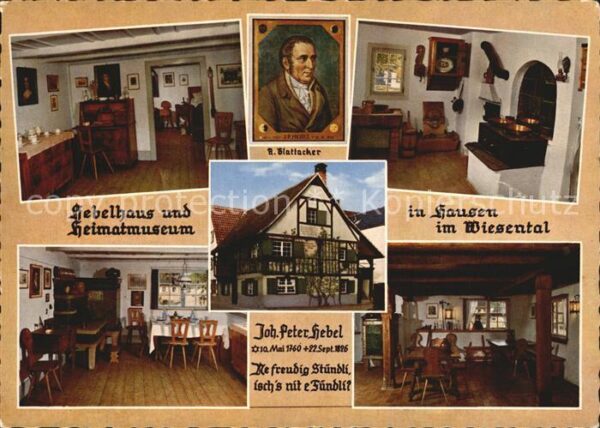 Hausen Wiesental Hebelhaus und Heimatmuseum