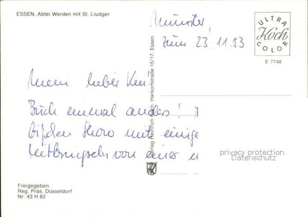 Essen Bad Abtei Werden mit St. Liudger Fliegerauf – Bild 2