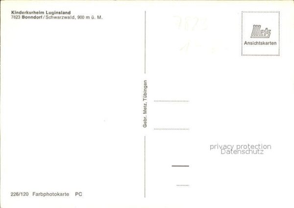 Bonndorf Schwarzwald Kinderkurheim Luginsland – Bild 2
